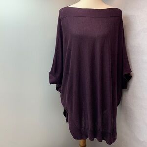Splendid burgundy oversized sweater EUC XL